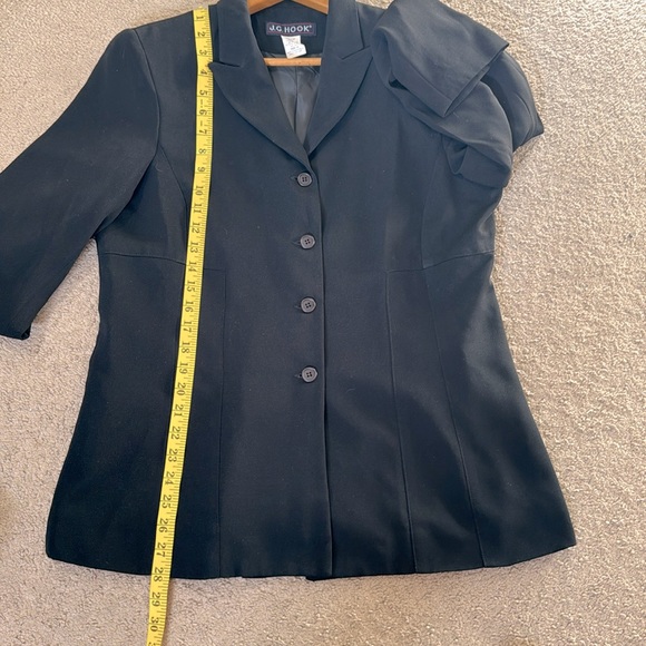 J. G. Hook Black Blazer Size 14 - Picture 7 of 9